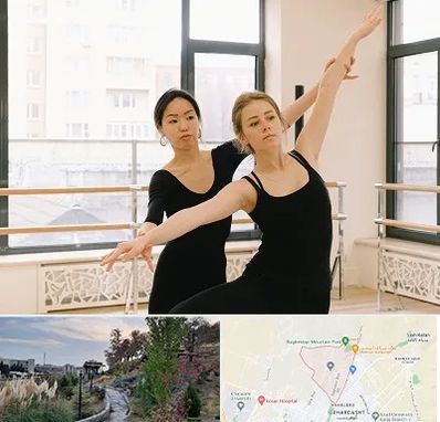 کلاس رقص خصوصی در باغستان کرج