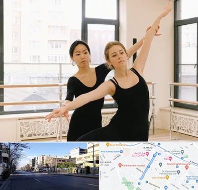 کلاس رقص خصوصی در خیابان ملاصدرا شیراز