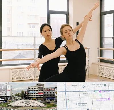 کلاس رقص خصوصی در مرکز تهران