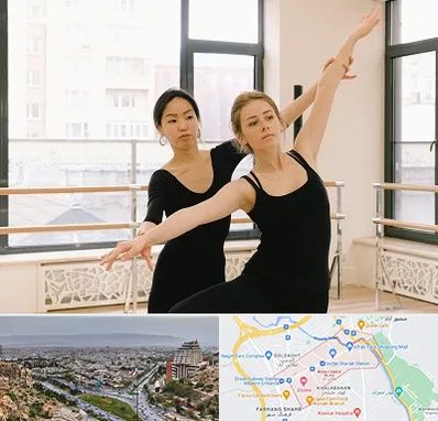 کلاس رقص خصوصی در معالی آباد شیراز