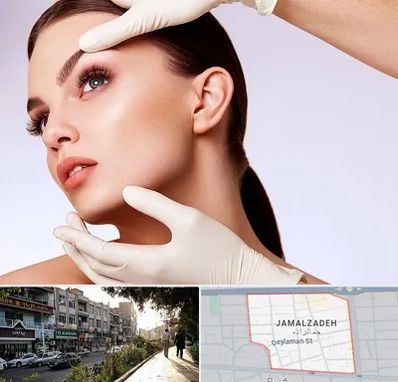 دکتر رفع غبغب در خیابان جمالزاده