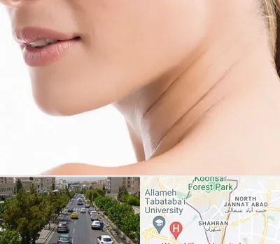 جراحی فک با لیزر در شهران 