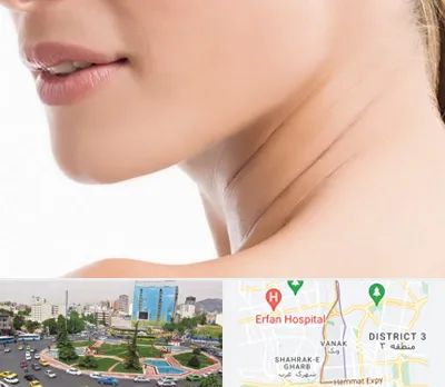 جراحی فک با لیزر در ونک 