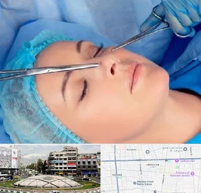 عمل بینی نیمه فانتزی در مرکز تهران