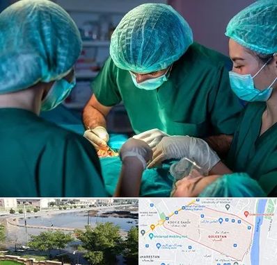 عمل کوچک کردن سینه در گلستان اهواز