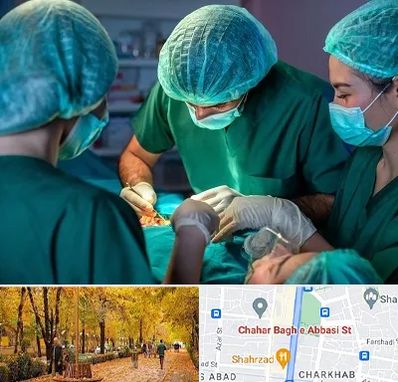 عمل کوچک کردن سینه در چهارباغ اصفهان