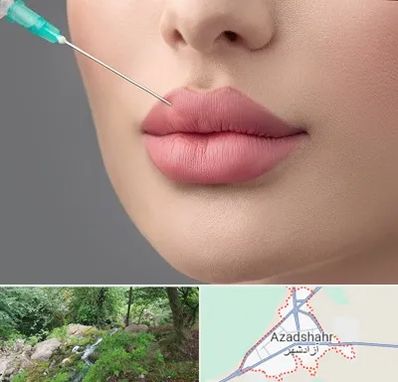 کلینیک ژل لب روسی در آزادشهر