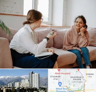 درمانگر اختلالات یادگیری در شهرک غرب 