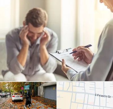 مطب دکتر روانشناس در خیابان فلسطین