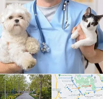 بیمارستان شبانه روزی دامپزشکی در قدوسی غربی شیراز