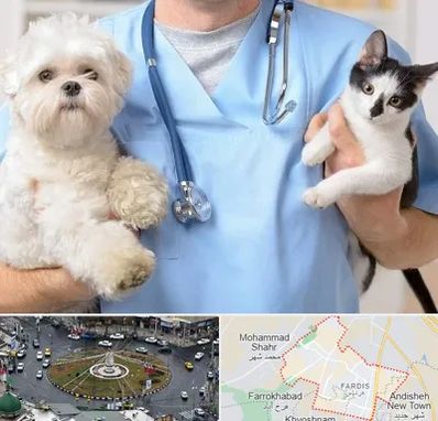 بیمارستان شبانه روزی دامپزشکی در فردیس کرج 