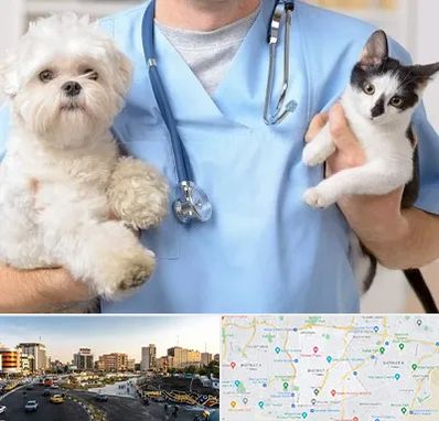 بیمارستان شبانه روزی دامپزشکی در منطقه 7 تهران 