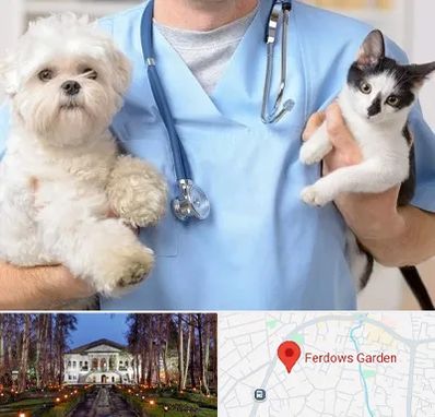 بیمارستان شبانه روزی دامپزشکی در باغ فردوس
