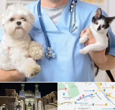 بیمارستان شبانه روزی دامپزشکی در زرگری شیراز