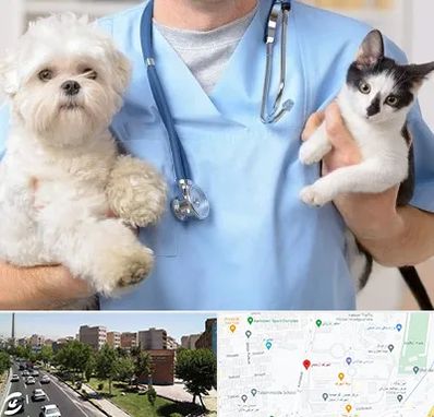 بیمارستان شبانه روزی دامپزشکی در شهرک آزمایش 