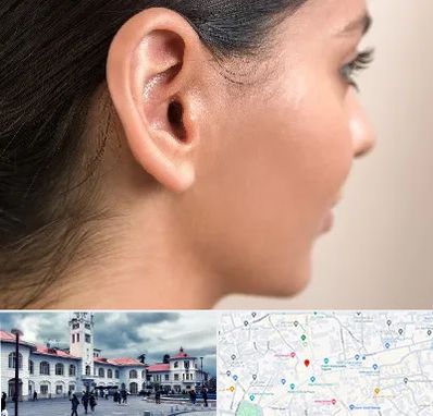 عمل گوش بل در میدان شهرداری رشت