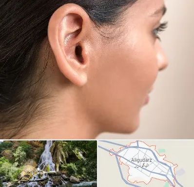 عمل گوش بل در الیگودرز