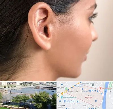 عمل گوش بل در گلستان اهواز