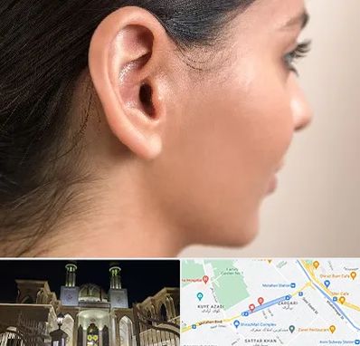 عمل گوش بل در زرگری شیراز