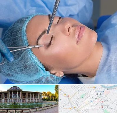 جراحی لیفت ابرو در عفیف آباد شیراز