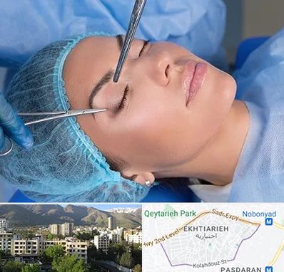 جراحی لیفت ابرو در اختیاریه 