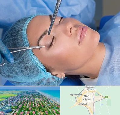 جراحی لیفت ابرو در ساری