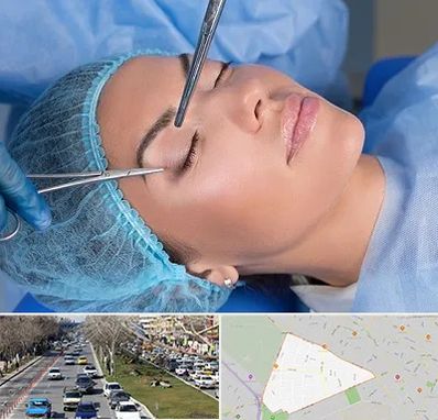 جراحی لیفت ابرو در احمدآباد مشهد