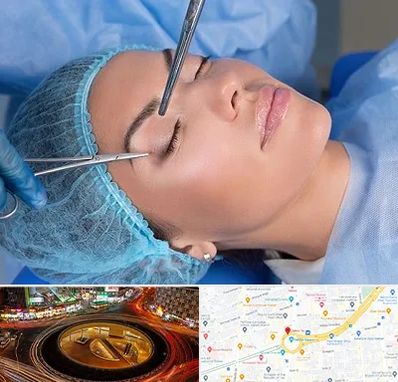 جراحی لیفت ابرو در میدان ولیعصر 