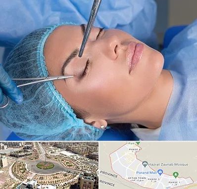 جراحی لیفت ابرو در پرند
