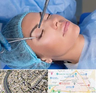 جراحی لیفت ابرو در شهرک غرب مشهد
