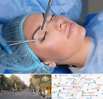 جراحی لیفت ابرو در شریعتی 