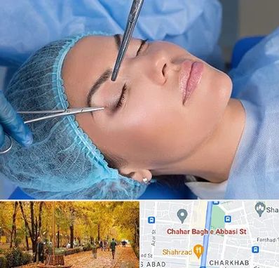 جراحی لیفت ابرو در چهارباغ اصفهان