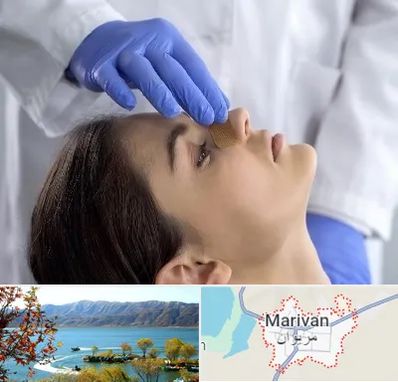 عمل بینی عروسکی در مریوان