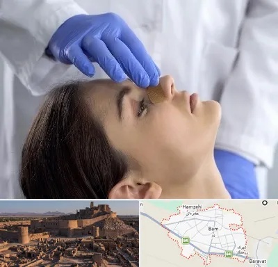 عمل بینی عروسکی در بم