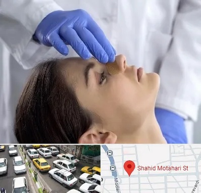 عمل بینی عروسکی در مطهری تهران