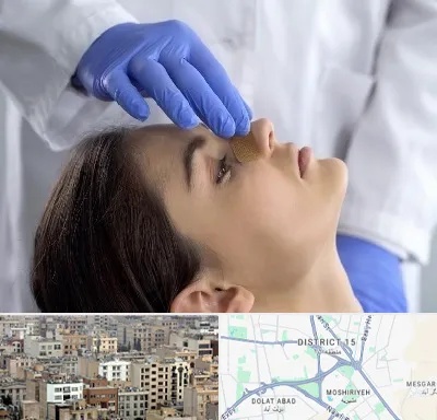 عمل بینی عروسکی در جنوب شرق تهران