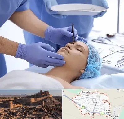 عمل بینی طبیعی در بم