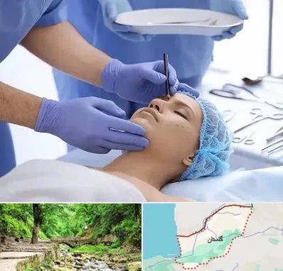 عمل بینی طبیعی در گلستان