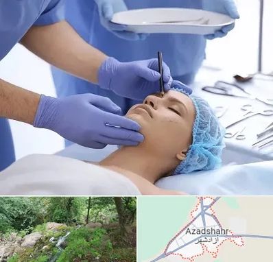 عمل بینی طبیعی در آزادشهر