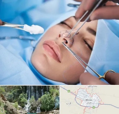 عمل ترمیمی بینی در شیروان