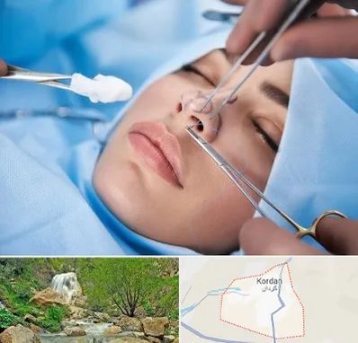 عمل ترمیمی بینی در کردان