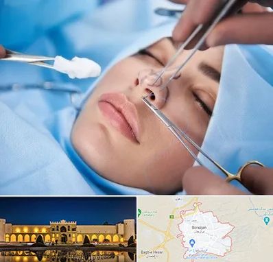 عمل ترمیمی بینی در برازجان