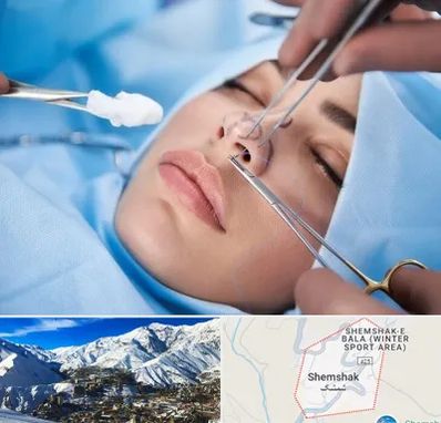 عمل ترمیمی بینی در شمشک