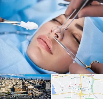 عمل ترمیمی بینی در شهرک راه آهن