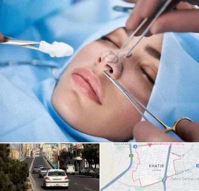 عمل ترمیمی بینی در خطیب تبریز