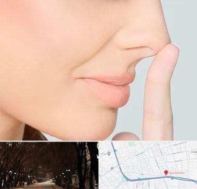 عمل تیپ پلاستی بینی در ابوریحان تبریز