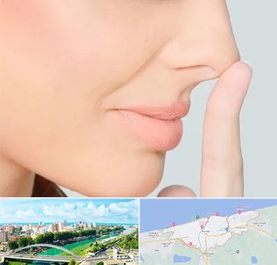 عمل تیپ پلاستی بینی در بابلسر