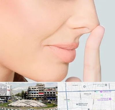 عمل تیپ پلاستی بینی در مرکز تهران