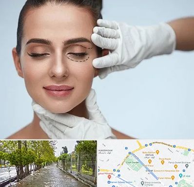 عمل پف چشم در خیابان ارم شیراز
