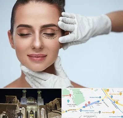 عمل پف چشم در زرگری شیراز